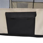 PawHut 49.2-inch Soft Pet Playpen Folding Tent Kennel Puppy Cat Dog - Life's Fun Treasures
