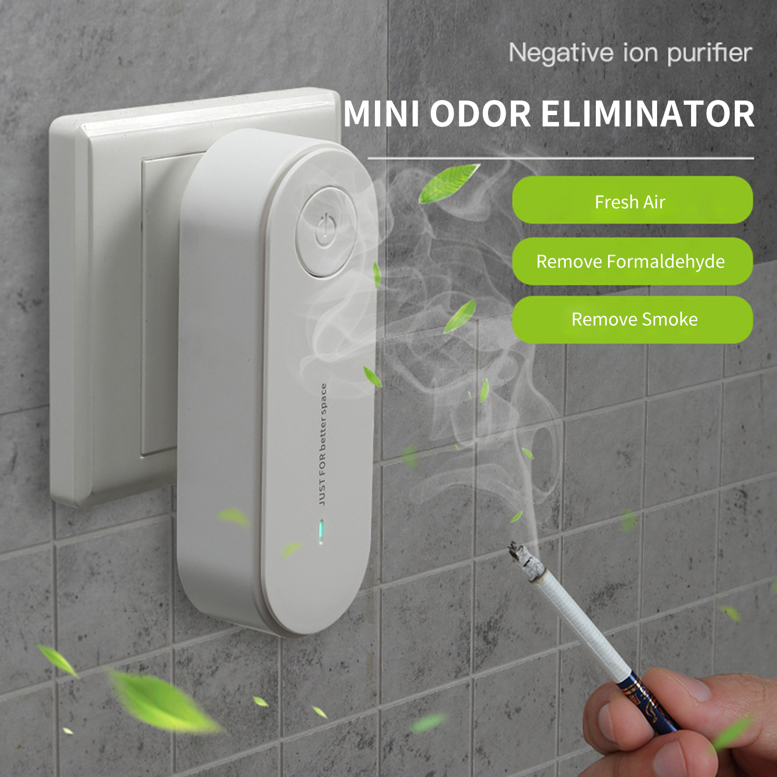 Plug In Air Purifier Mini Eliminator Freshener Air Cleaner - Life's Fun Treasures