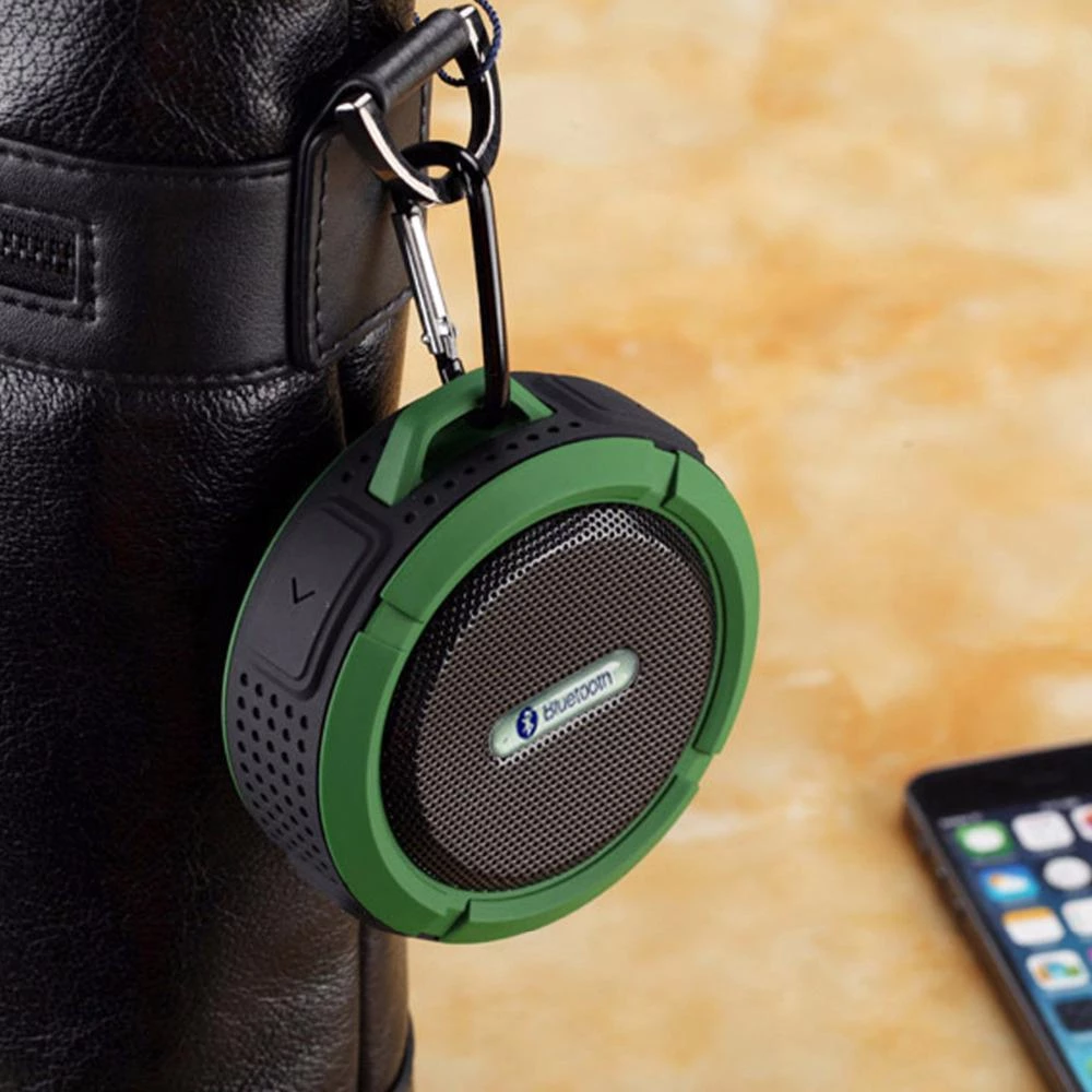 Mini Portable Waterproof Bluetooth Speaker with Suction Cup - Life's Fun Treasures