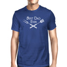 Best Bbq Dad Mens Blue Graphic Tee For Barbeque - Life's Fun Treasures
