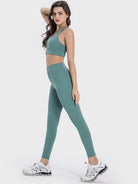 Millennia Pocketed High Waist Active Leggings.