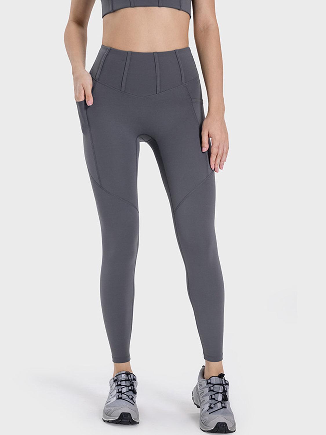 Millennia Pocketed High Waist Active Leggings.