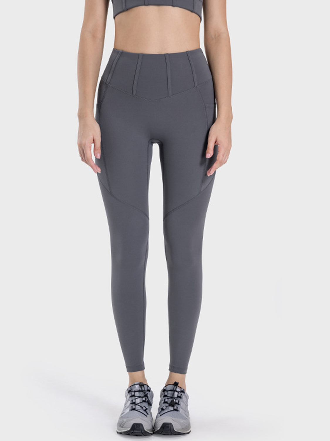 Millennia Pocketed High Waist Active Leggings.