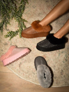 WILD DIVA Embellished Faux Fur Platform Booties - Life's Fun Treasures