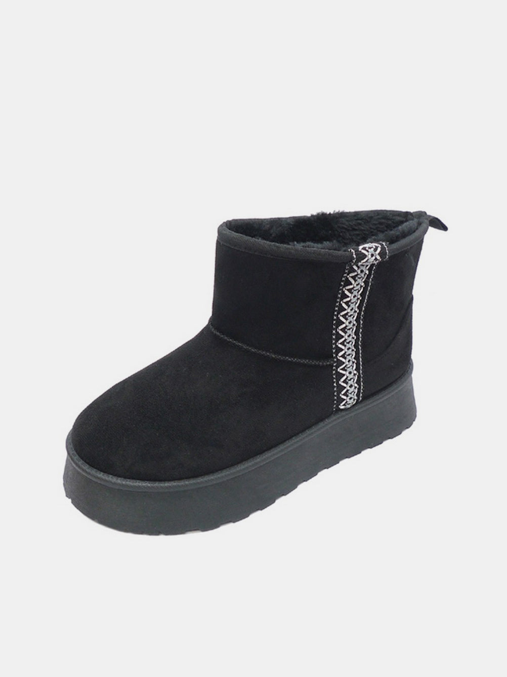 WILD DIVA Round Toe Platform Boots - Life's Fun Treasures