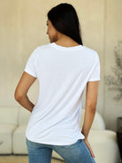 Basic Bae Full Size Round Neck Short Sleeve T-Shirt - Life's Fun Treasures