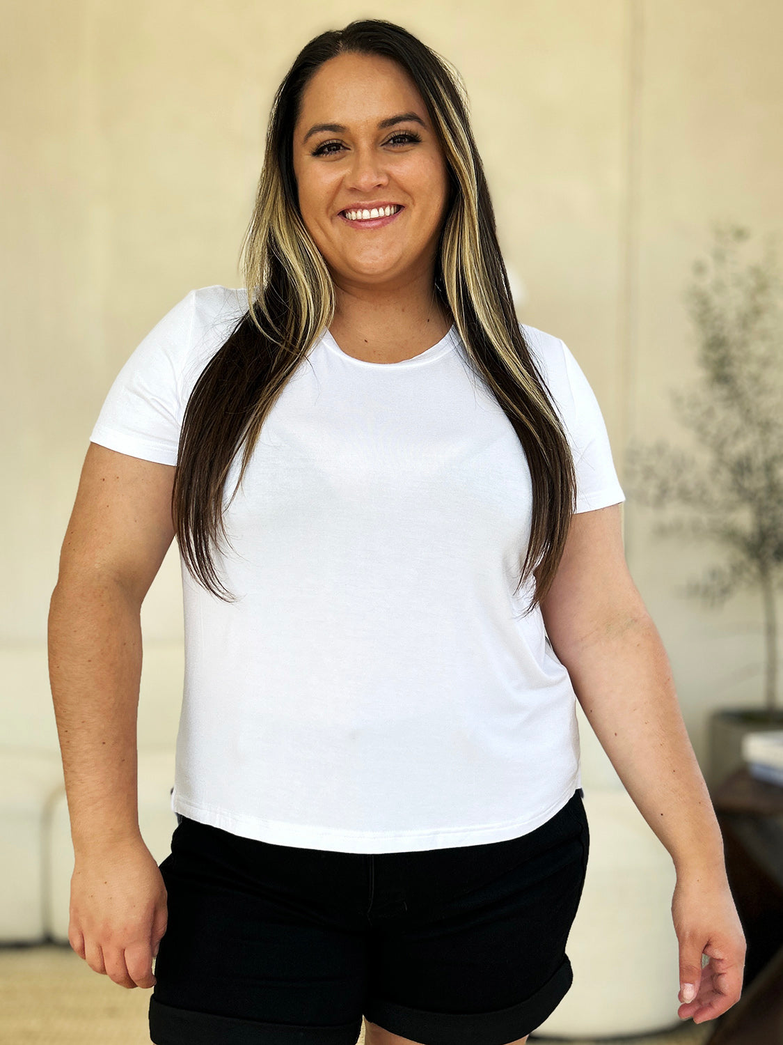 Basic Bae Full Size Round Neck Short Sleeve T-Shirt - Life's Fun Treasures