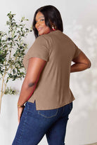 Basic Bae Full Size Round Neck Short Sleeve T-Shirt - Life's Fun Treasures