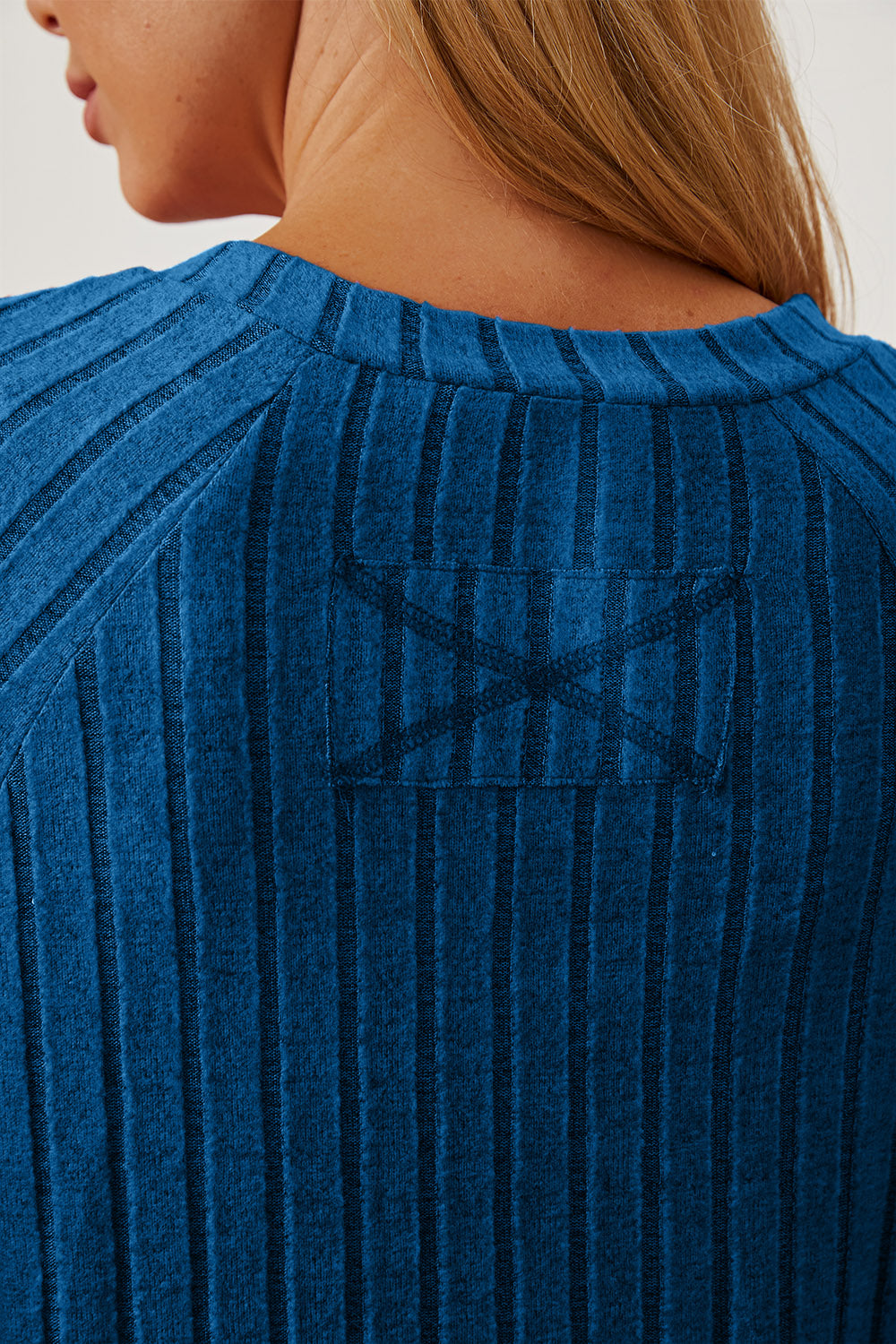 Basic Bae Full Size Ribbed Thumbhole Sleeve T-Shirt - Life's Fun Treasures