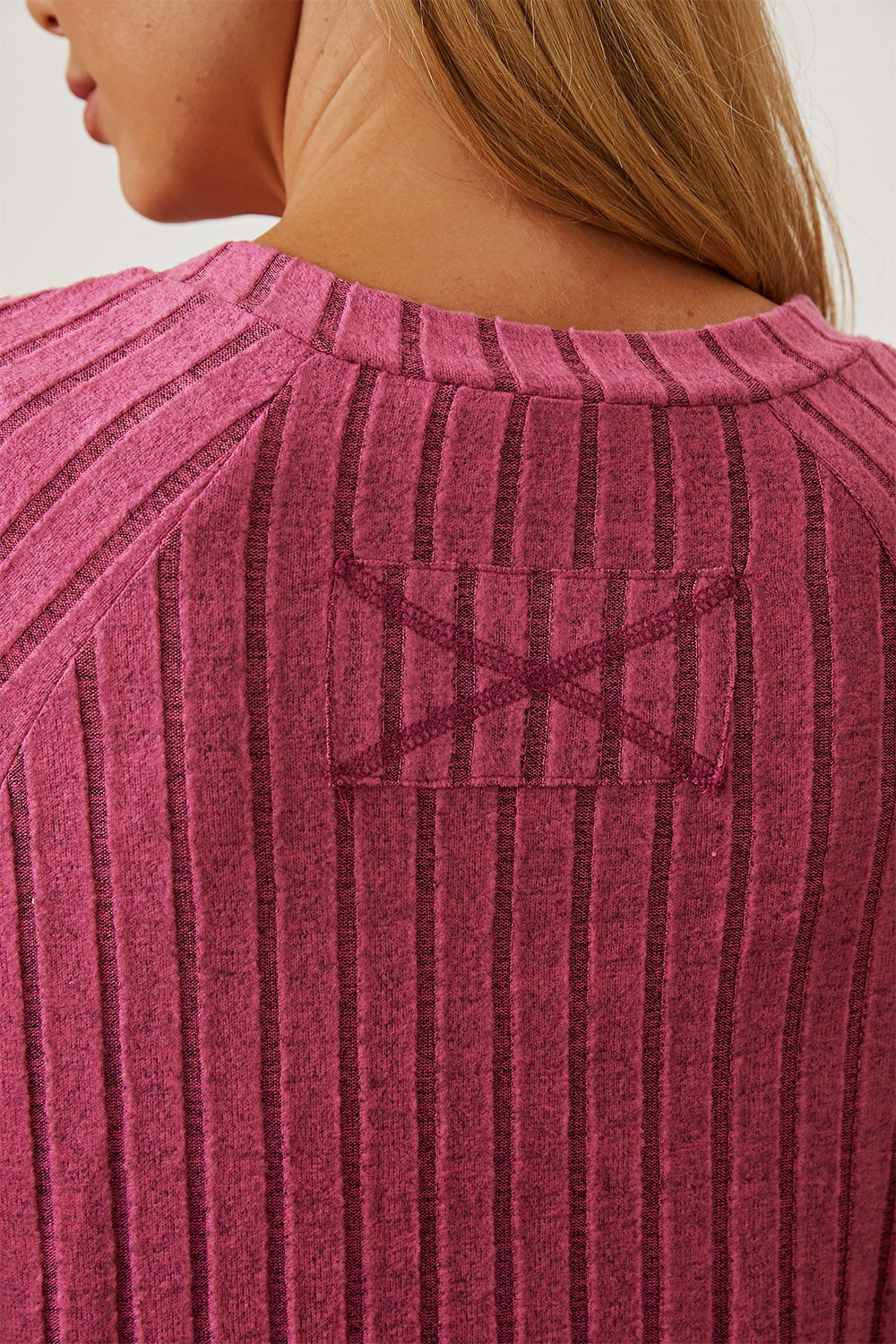 Basic Bae Full Size Ribbed Thumbhole Sleeve T-Shirt - Life's Fun Treasures