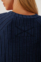 Basic Bae Full Size Ribbed Thumbhole Sleeve T-Shirt - Life's Fun Treasures