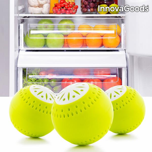 Fridge Eco Balls InnovaGoods 3 Units - Life's Fun Treasures