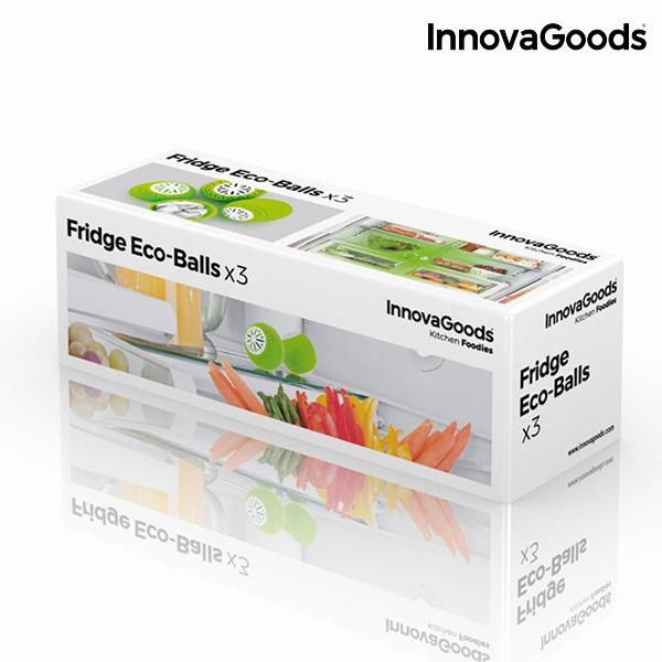 Fridge Eco Balls InnovaGoods 3 Units - Life's Fun Treasures