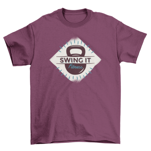 Swing it fitness t-shirt.