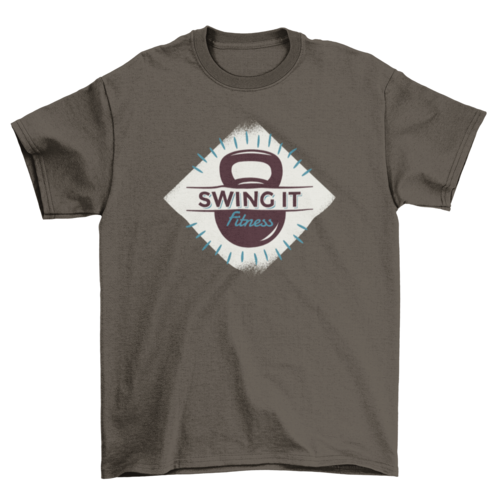 Swing it fitness t-shirt.
