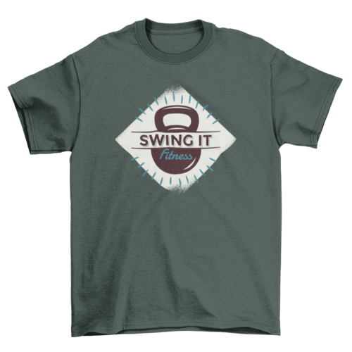 Swing it fitness t-shirt.