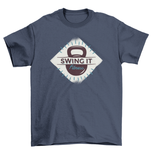 Swing it fitness t-shirt.