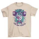 Fitness pig quote t-shirt design - Life's Fun Treasures