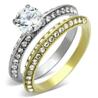 TK967 Two-Tone IP Gold (Ion Plating) Stainless - Life's Fun Treasures
