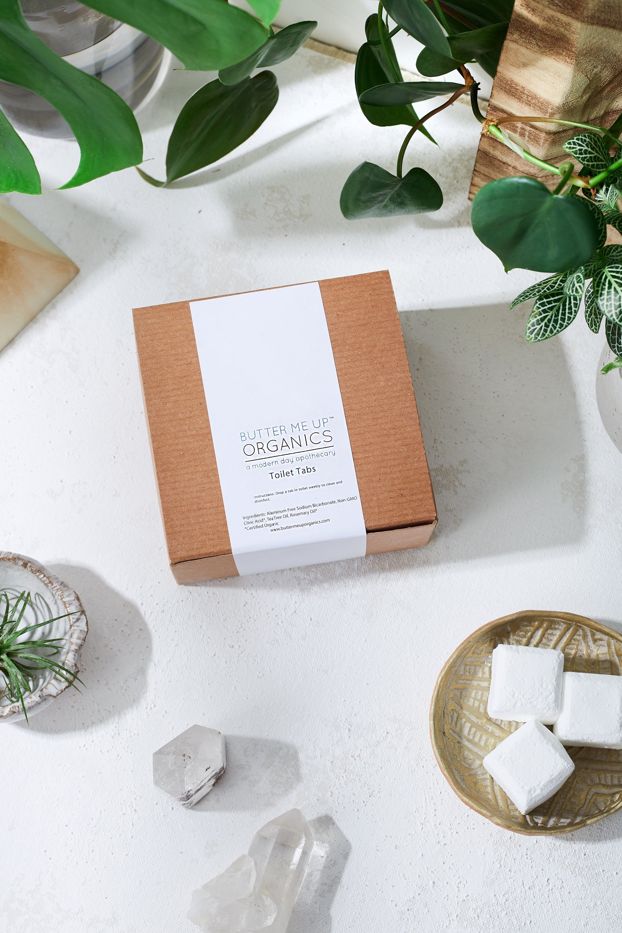 Organic Toilet Tabs / Antibacterial / Toilet Cleaning - Life's Fun Treasures