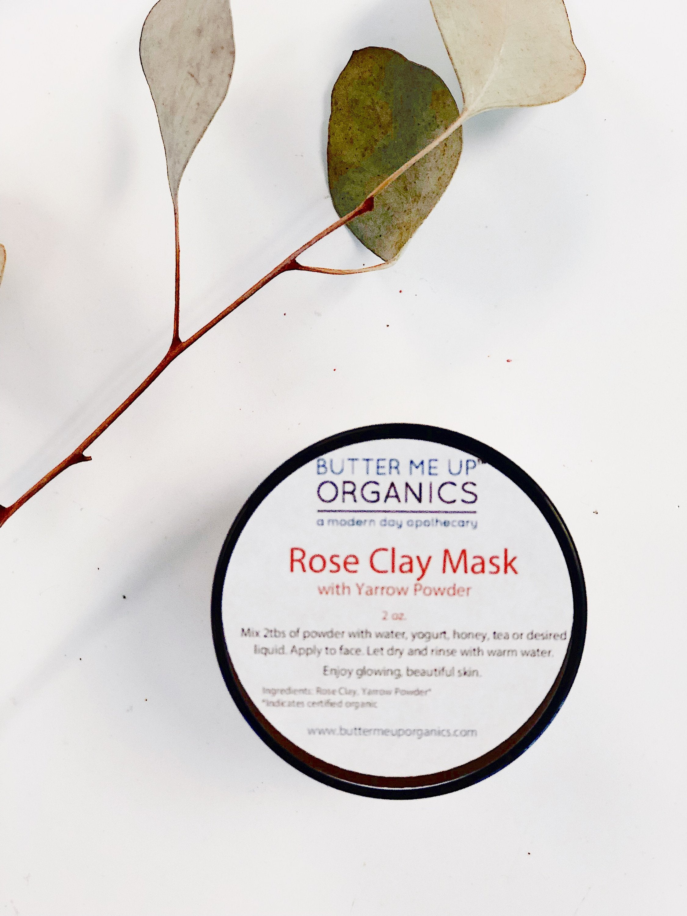 Rose Clay Face Mask - Life's Fun Treasures