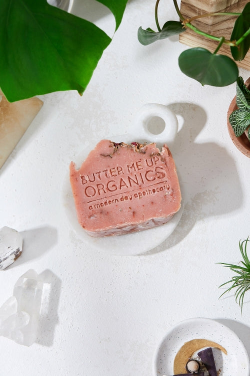 Rose Garden Organic Soap / Vegan Soap / Palm Free - Life's Fun Treasures