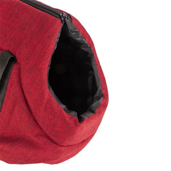 Light Pet Carrier Bag Cat / Dog Comfort Travel Handbag Gray/Rose Red - Life's Fun Treasures