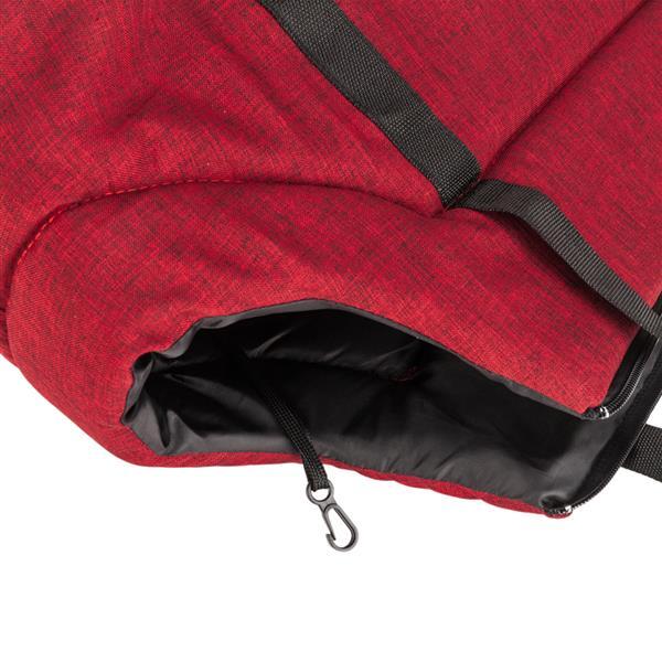 Light Pet Carrier Bag Cat / Dog Comfort Travel Handbag Gray/Rose Red - Life's Fun Treasures