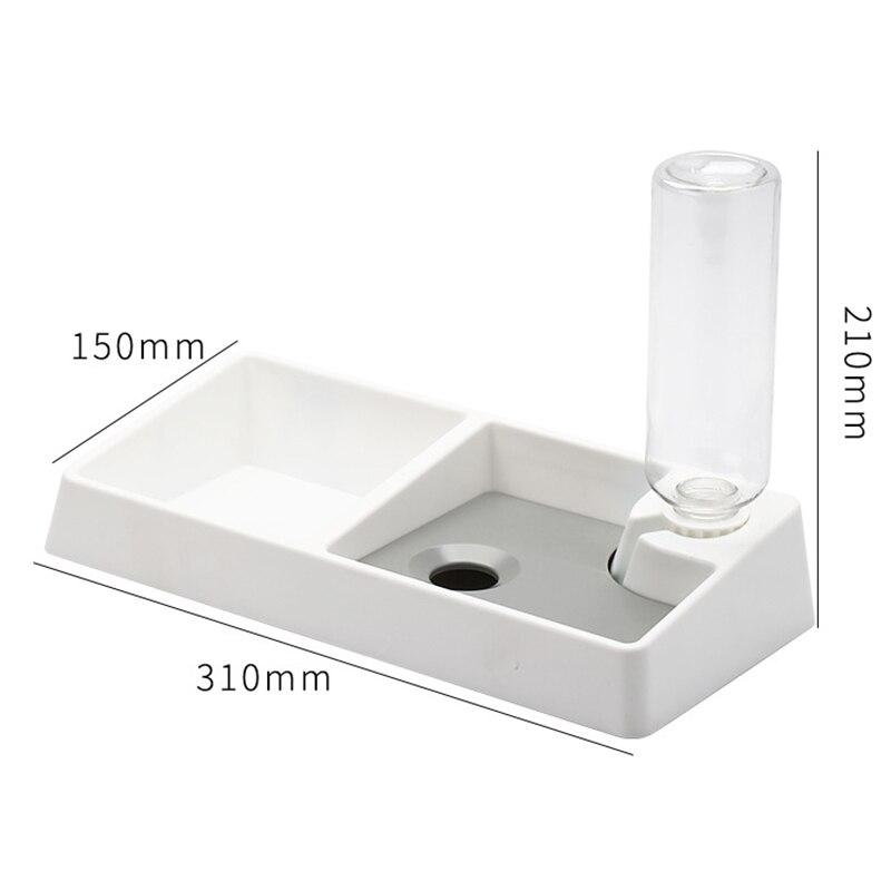 Cat Bowl Dog Water Feeder Bowl Cat Kitten Drinking Fountain Food Dish - Life's Fun Treasures