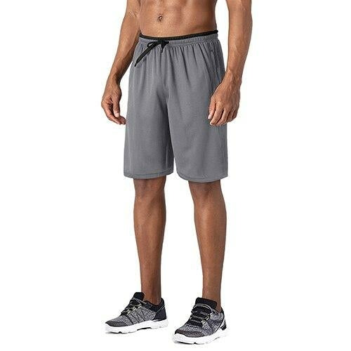 Joggers Shorts Mens Lightweight Men Mesh Shorts Gym Fitness - Life's Fun Treasures