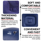 Large Lazy Inflatable Sofa Chairs PVC Lounger Seat Bean Bag Sofas Pouf - Life's Fun Treasures