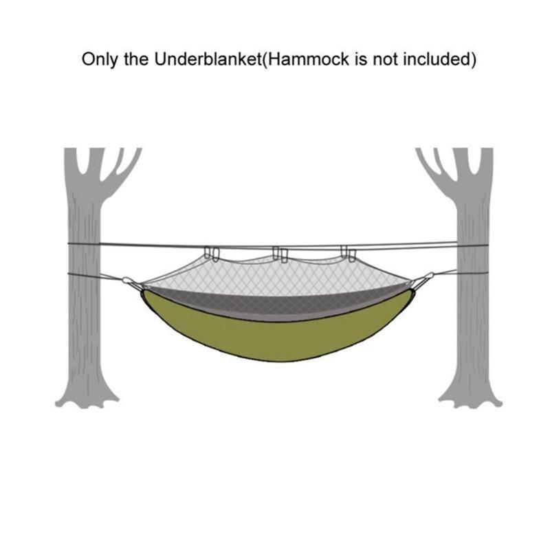Durable Waterproof Nylon Outdoor Camping Hammock Underquilt - Life's Fun Treasures