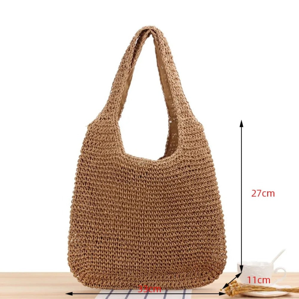 Casual Summer Shoulder Beach Bag - Life's Fun Treasures