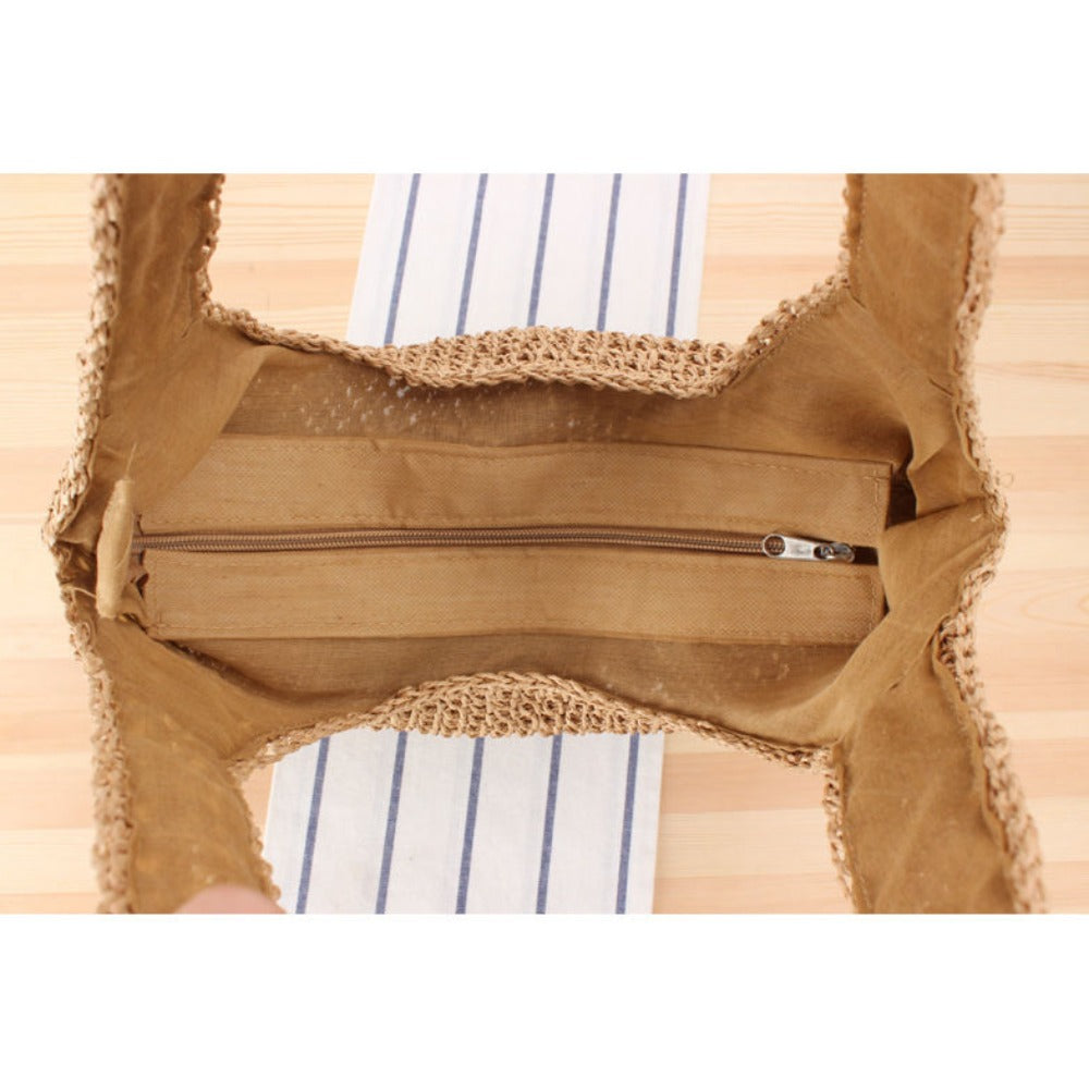 Casual Summer Shoulder Beach Bag - Life's Fun Treasures