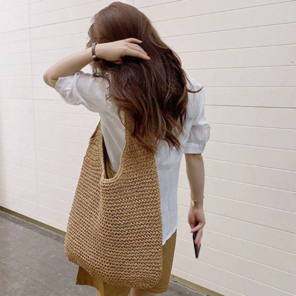 Casual Summer Shoulder Beach Bag - Life's Fun Treasures