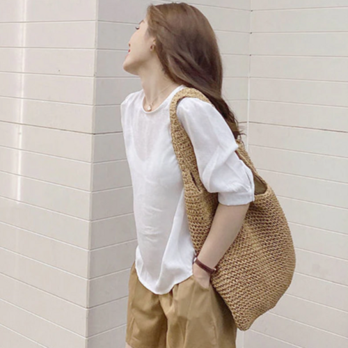 Casual Summer Shoulder Beach Bag - Life's Fun Treasures