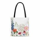 Double Sided Spring Floral Print Tote Bag - Life's Fun Treasures