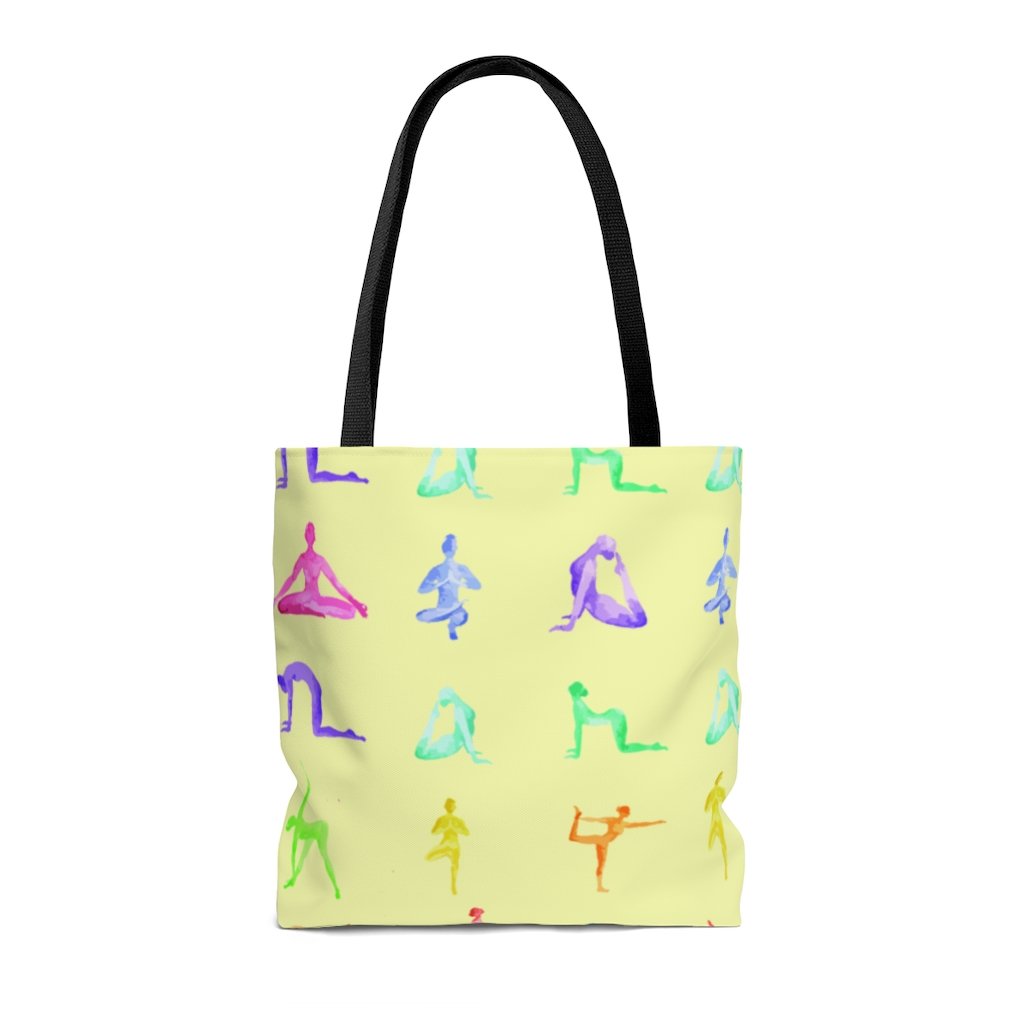 Yoga Sanctuary Everyday Yellow Tote Bag.