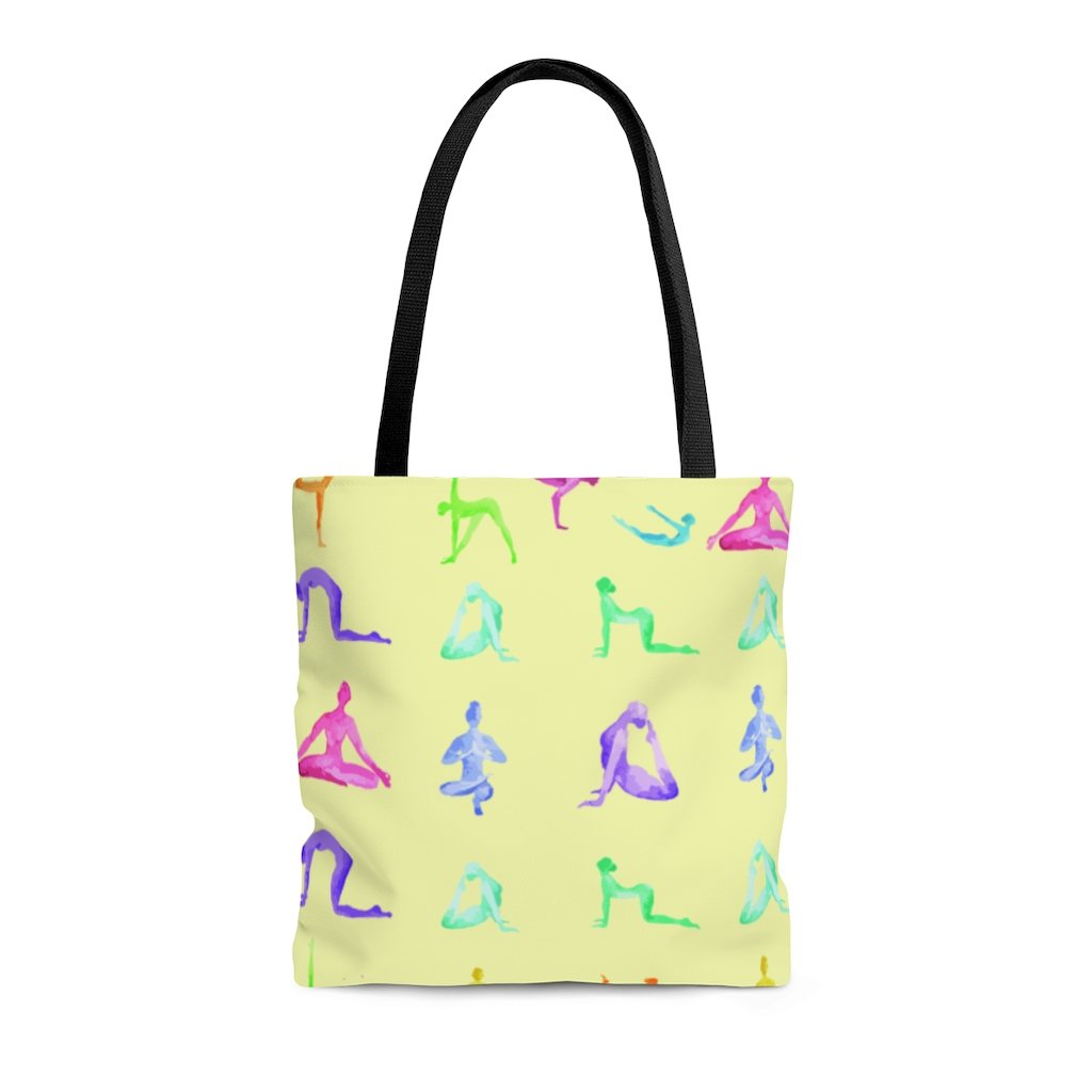 Yoga Sanctuary Everyday Yellow Tote Bag.