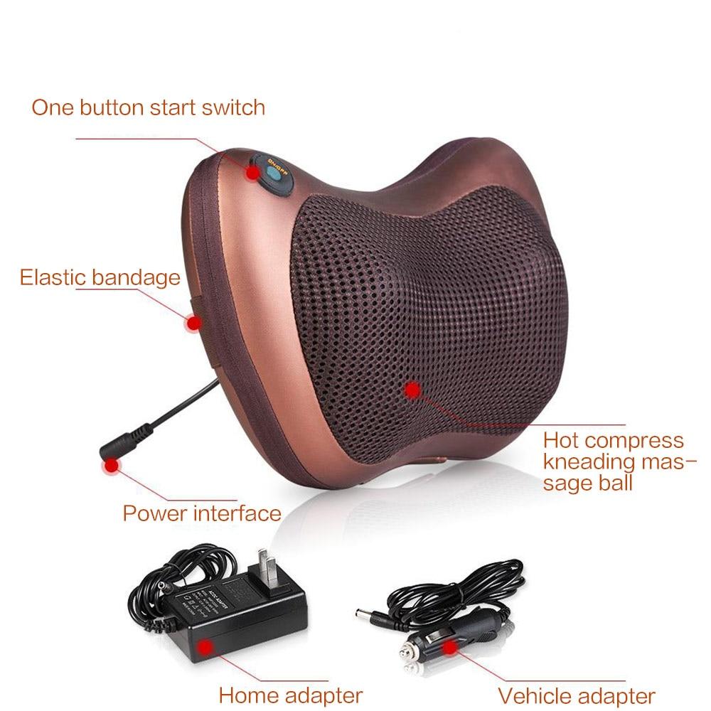 Portable 4 heads Massage Pillow - Life's Fun Treasures