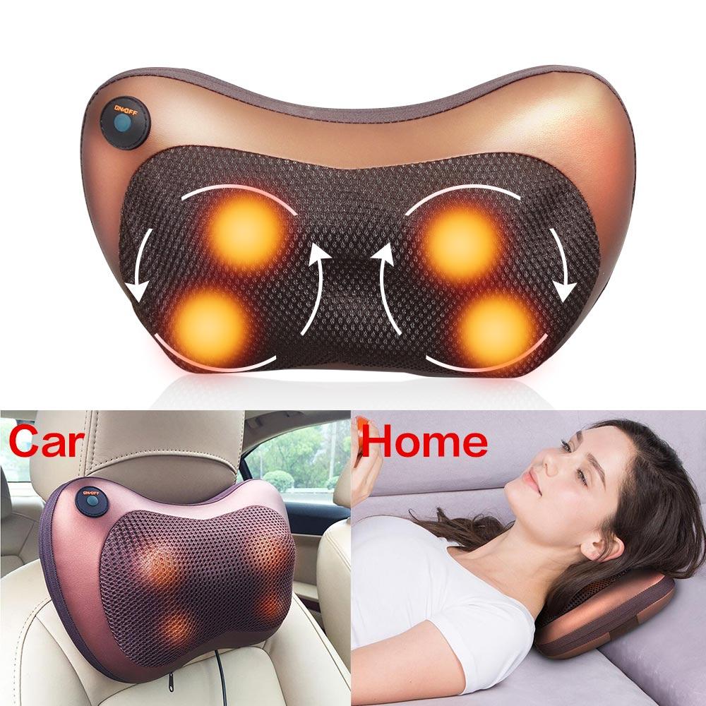 Portable 4 heads Massage Pillow - Life's Fun Treasures