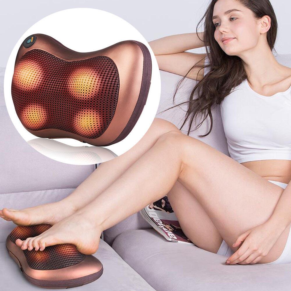 Portable 4 heads Massage Pillow - Life's Fun Treasures