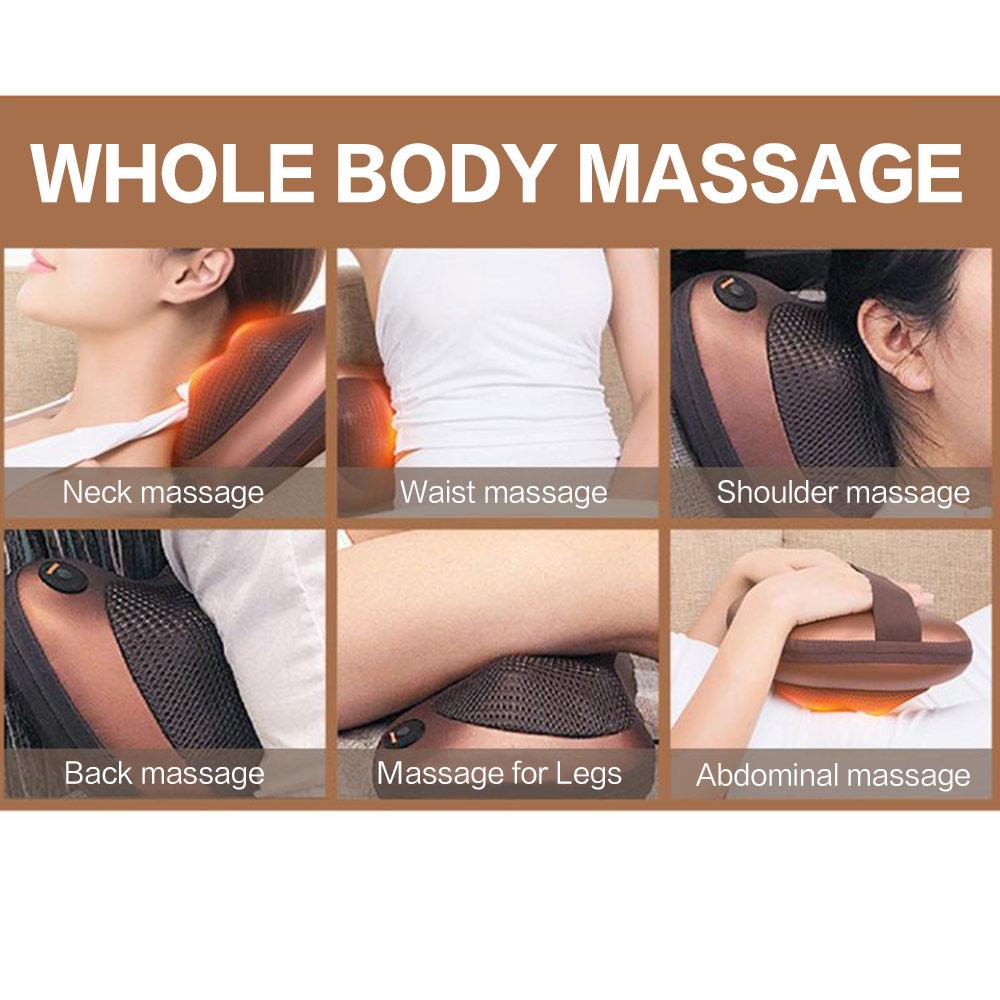 Portable 4 heads Massage Pillow - Life's Fun Treasures