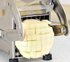 Stainless Steel French Fries and Potato Cutter with 2 Different Blades - Life's Fun Treasures