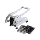 Stainless Steel French Fries and Potato Cutter with 2 Different Blades - Life's Fun Treasures