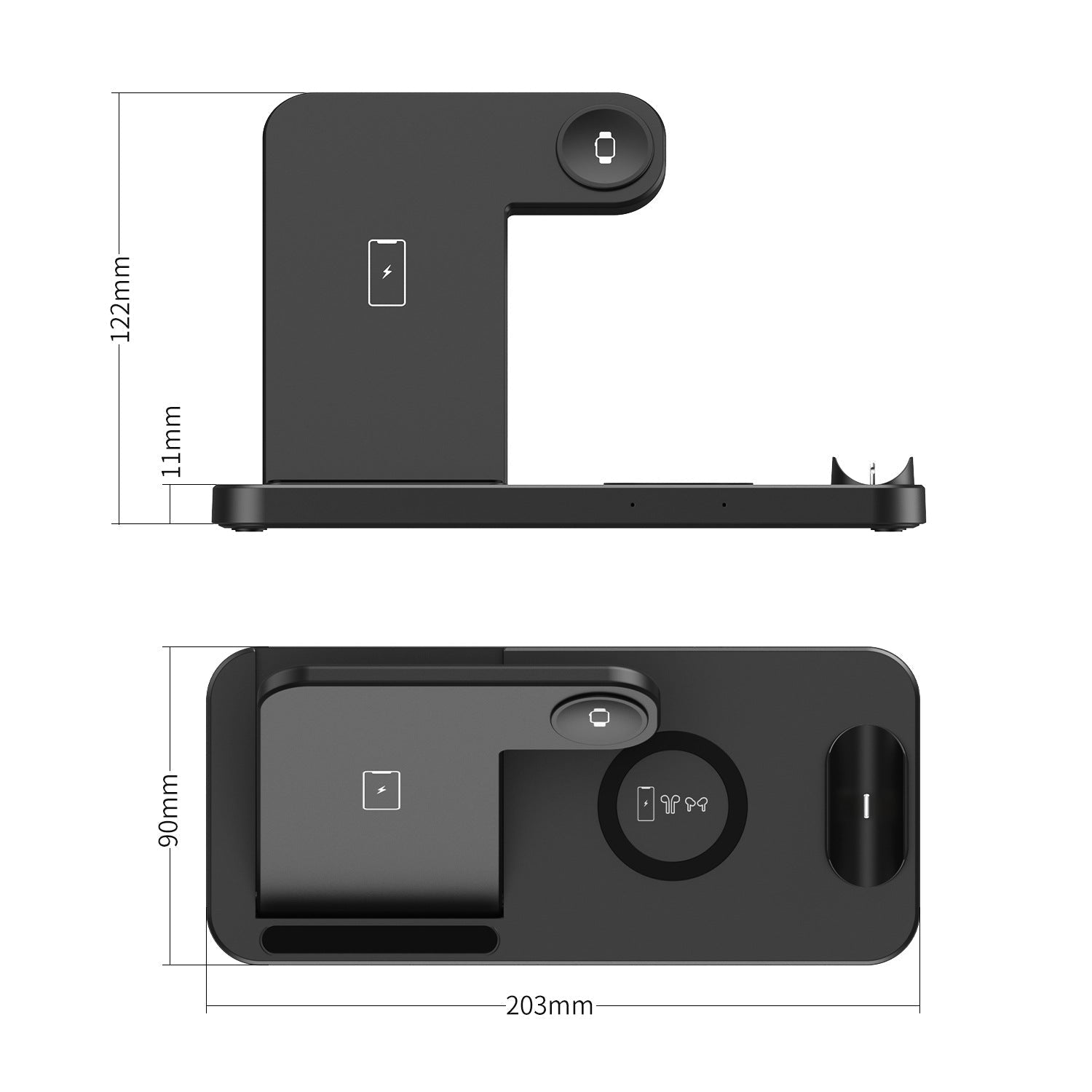 Dragon Wireless Charging Station For iPhone and Samsung phones - Life's Fun Treasures