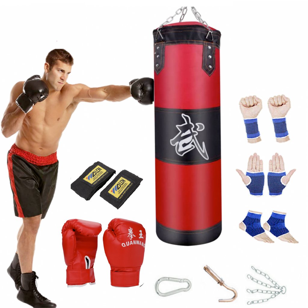 Boxing Trainer Fitness Punching Bag Set.