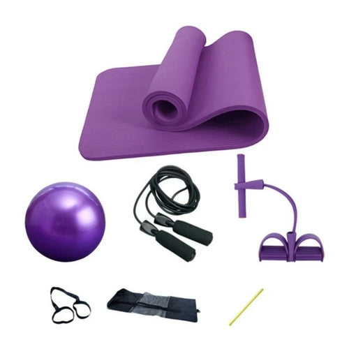 Deluxe Yoga Fitness 5 pcs Exercise Set.