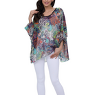 Womens Summer Floral Beach Tunic Top - Life's Fun Treasures