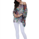 Womens Summer Floral Beach Tunic Top - Life's Fun Treasures